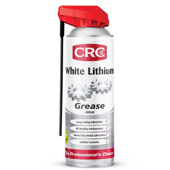 CRC 5037 White Lithium Grease 400ml (Each)