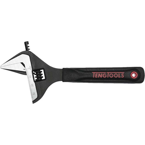 Teng 7"/170mm Wide Jaw Adjustable Wrench (Each)
