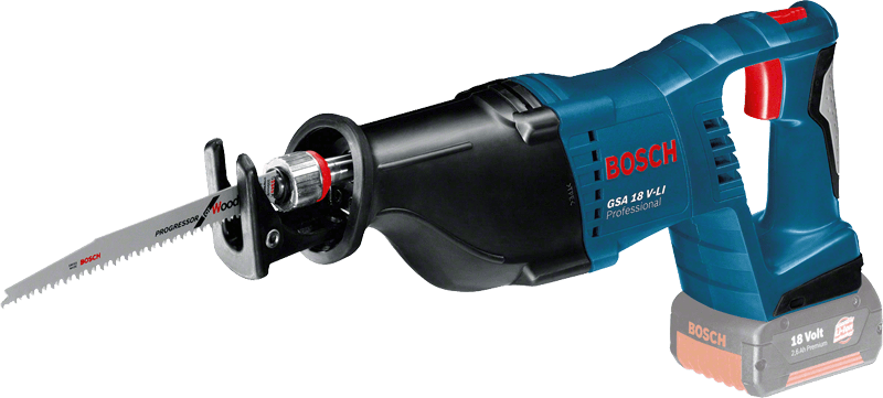 Bosch GSA 18 V-LI Cordless Reciprocating Saw 2400 - 2700 spm (Skin Only)
