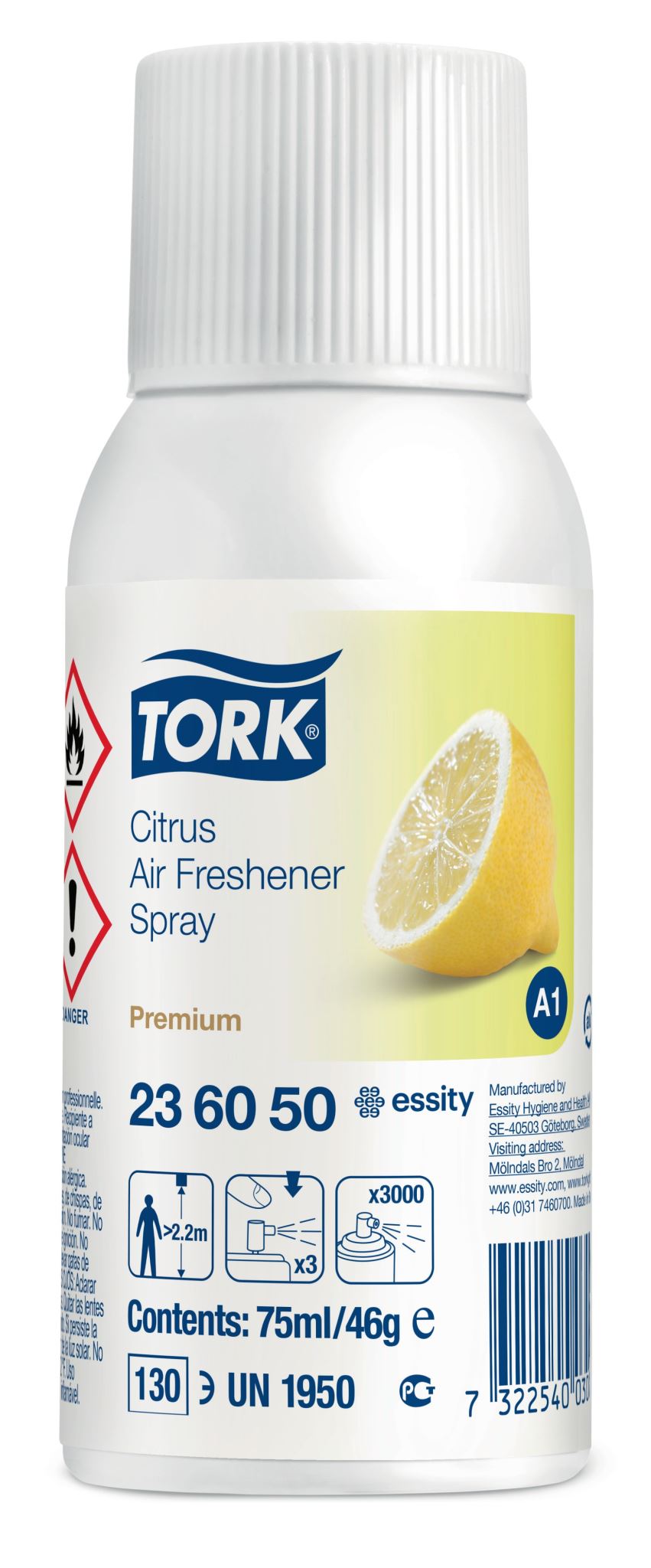 Tork A1 Tork Citrus Air Freshener Spray (Each)