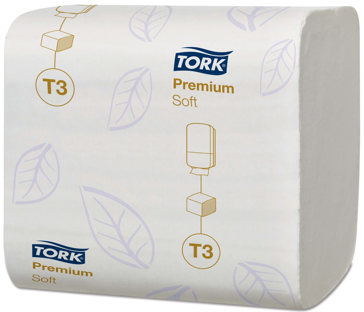 Soft 2 Ply Toilet Paper Interleave 252 Sheets (Carton of 30) - Tork