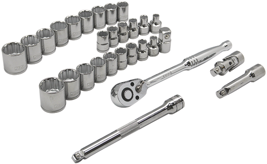 JBS 29 Piece Modpak Socket Set 3/8" Drive (Each)