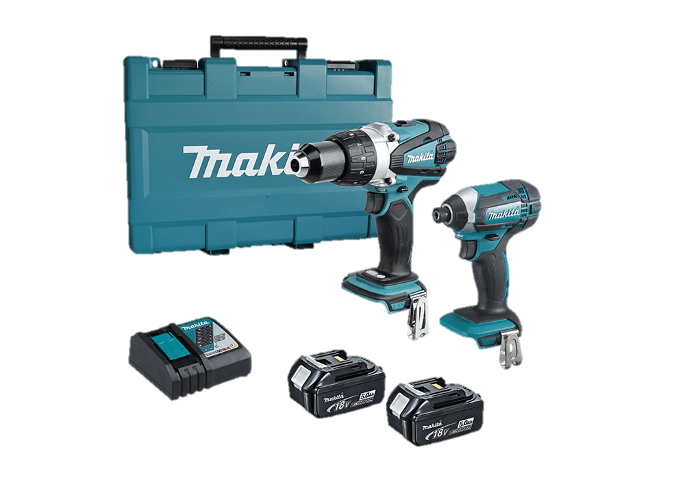 Makita 18V LXT Drill/Driver 5.0Ah DLX2144T 2 Piece (Combo Kit)