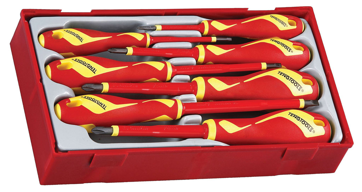 Teng MD 1000V VDE Screwdriver Set - TC-Tray 265 x 142 x 50mm 7 Piece (Set)