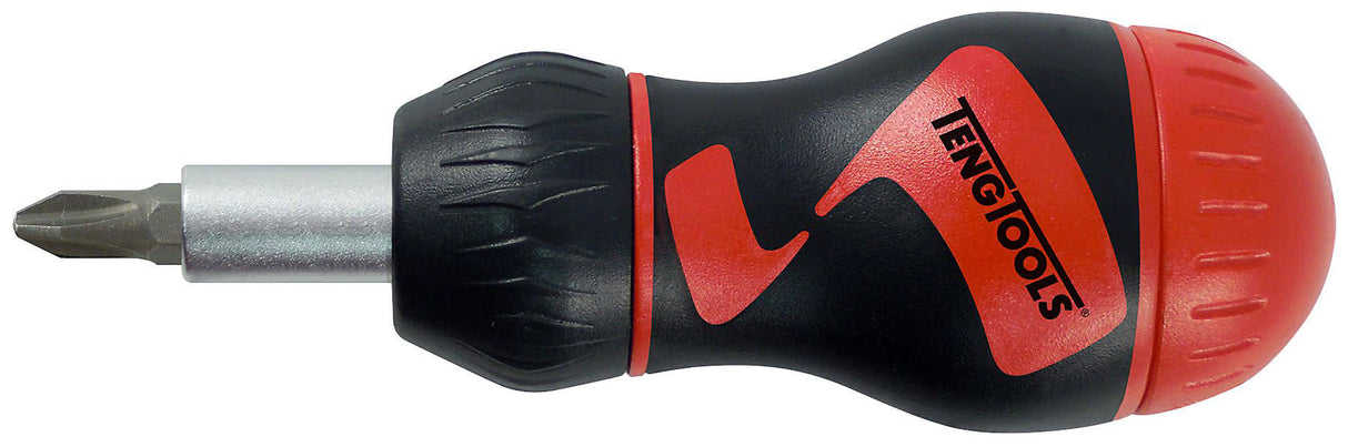 Teng 8 Piece Stubby Ratchet Bits Driver