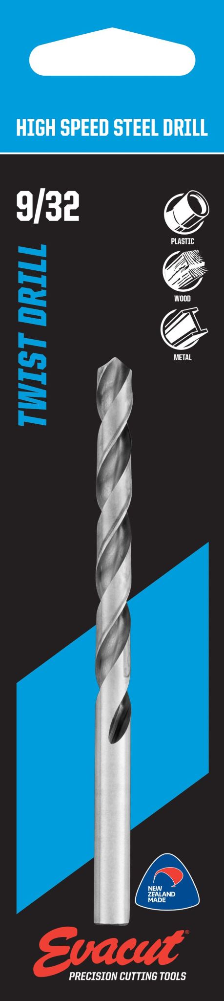 Evacut Jobber Drill 9/32"