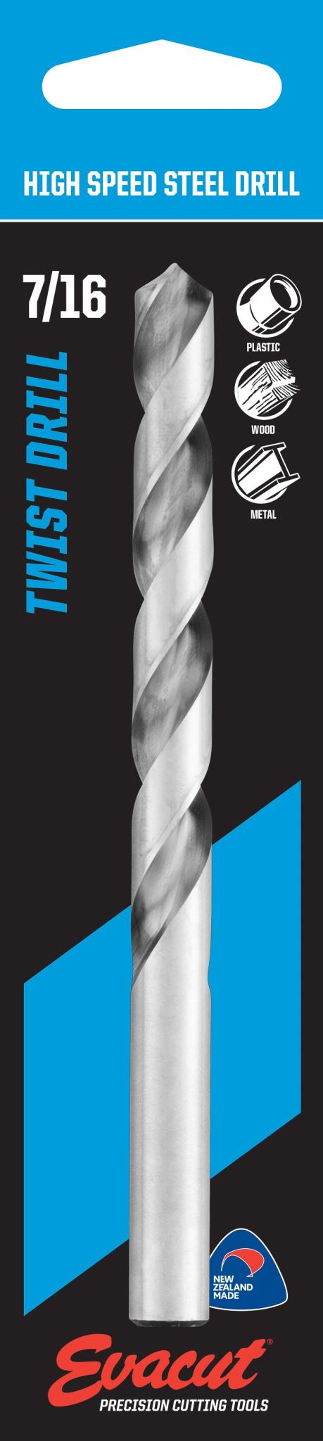 Evacut Jobber Drill 7/16"