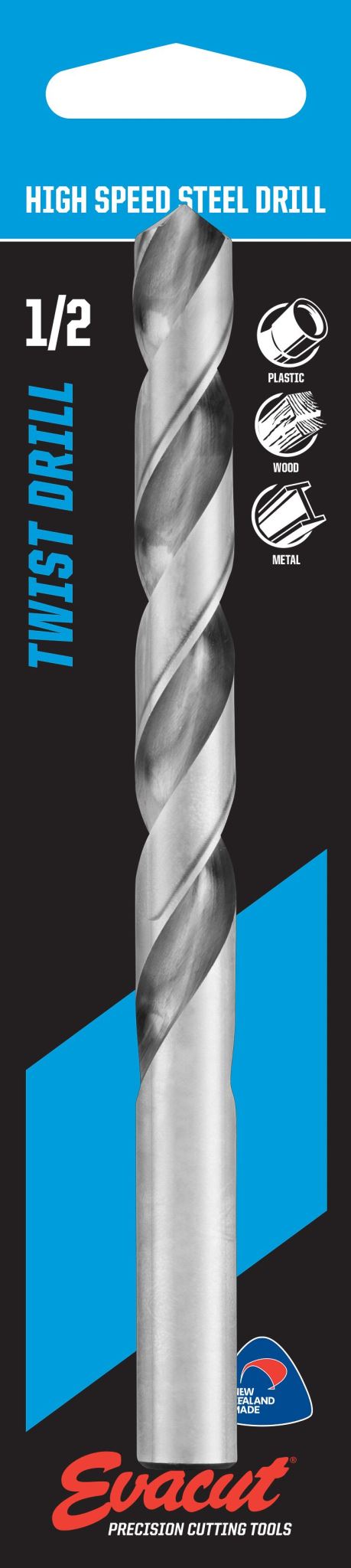 Evacut Jobber Drill 1/2"