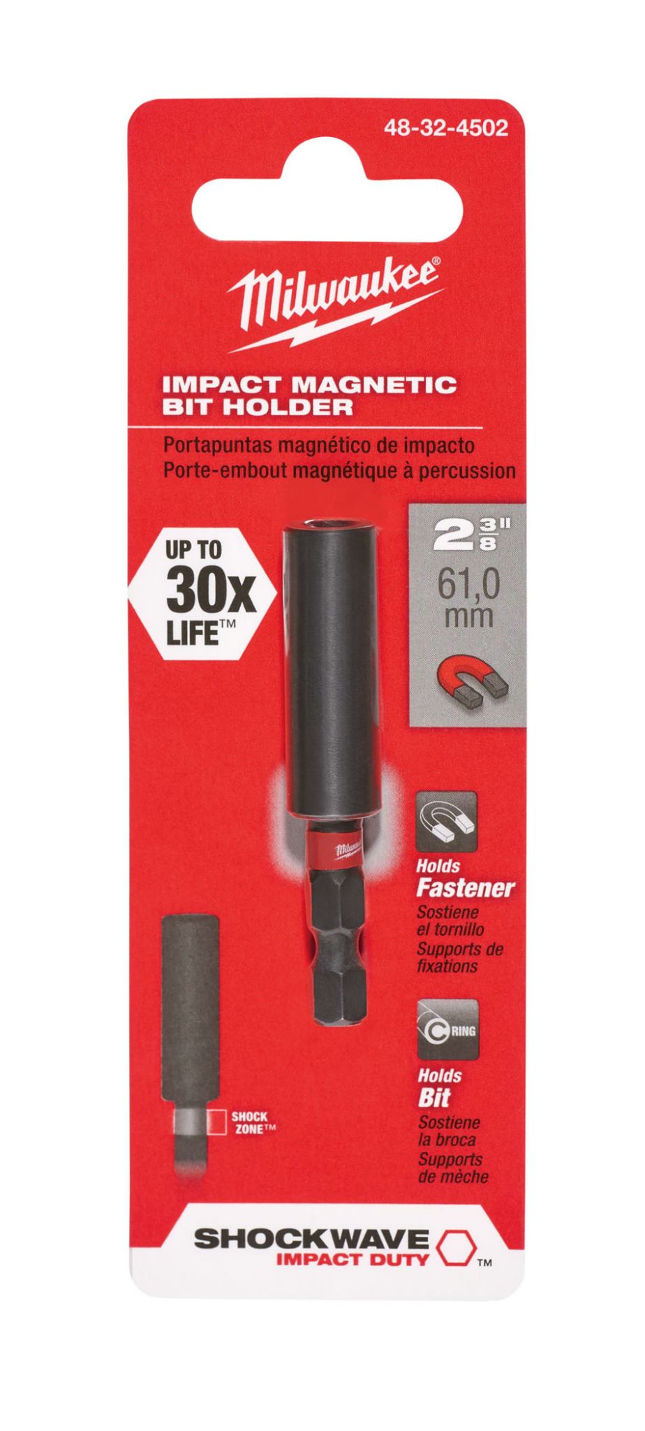 SHOCKWAVE Magnetic Bit Holder
