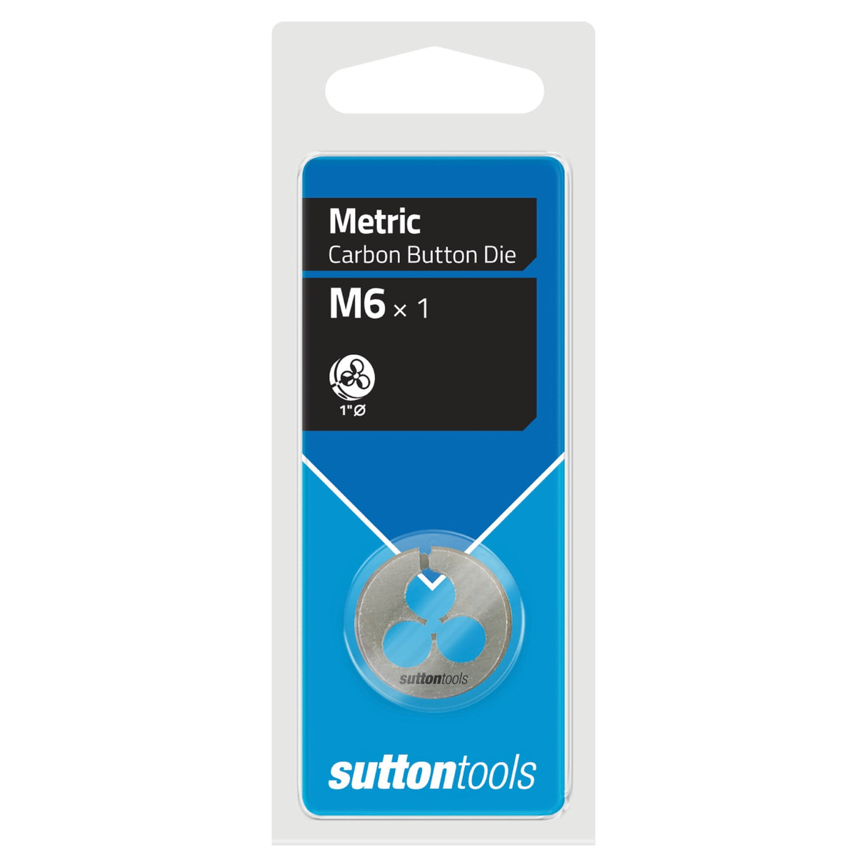 M6 x 1.0 Button Die Metric ISO Coarse
