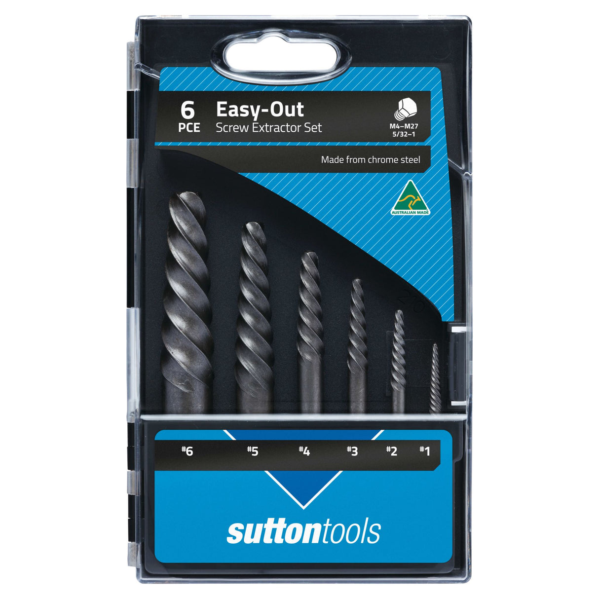 Sutton 6 Piece Screw Extractor Set (Set)