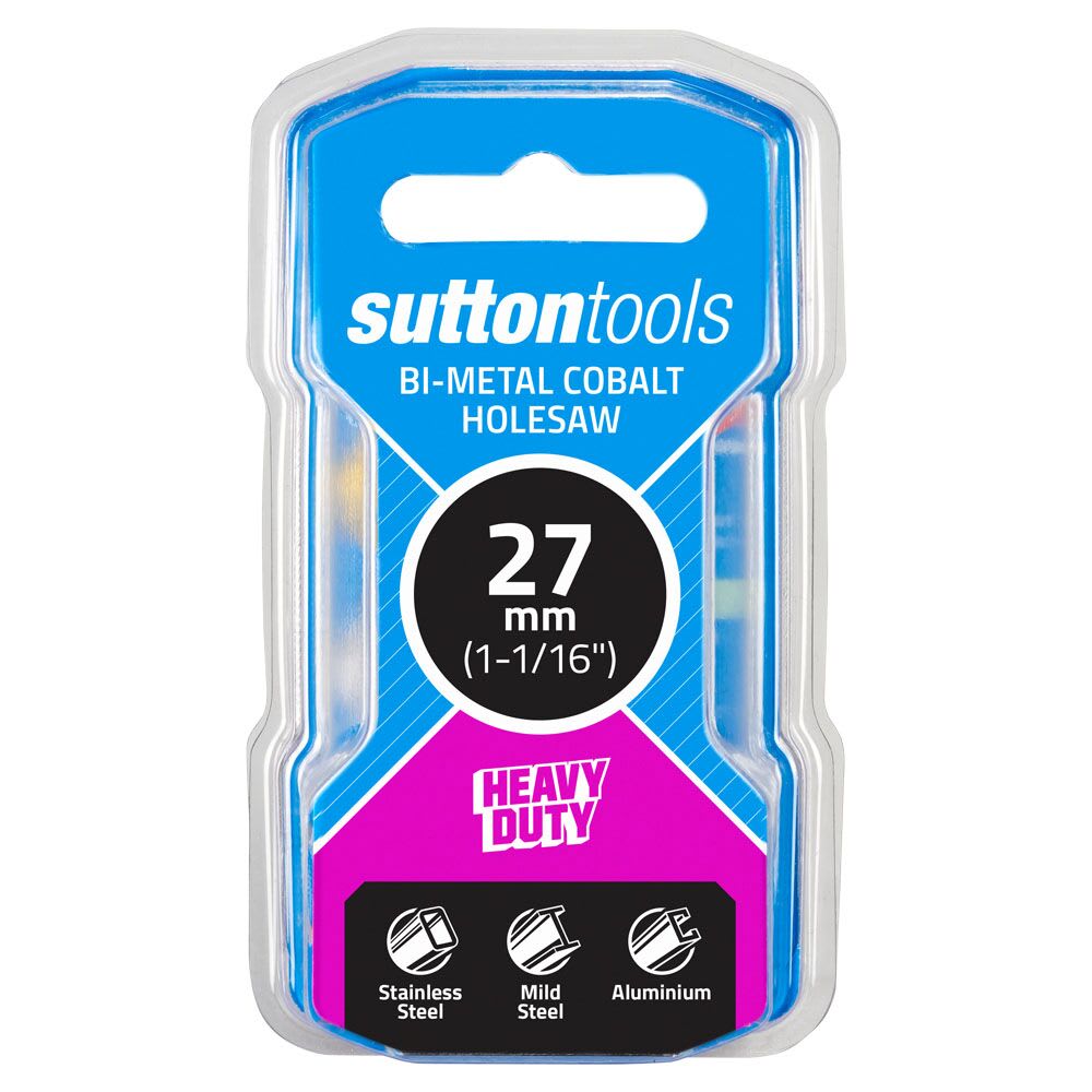27mm Bi Metal Cobalt Holesaw