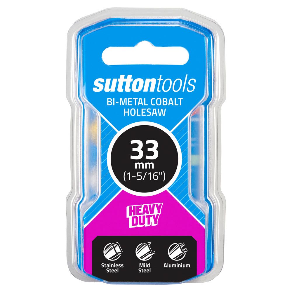 33mm Bi Metal Cobalt Holesaw