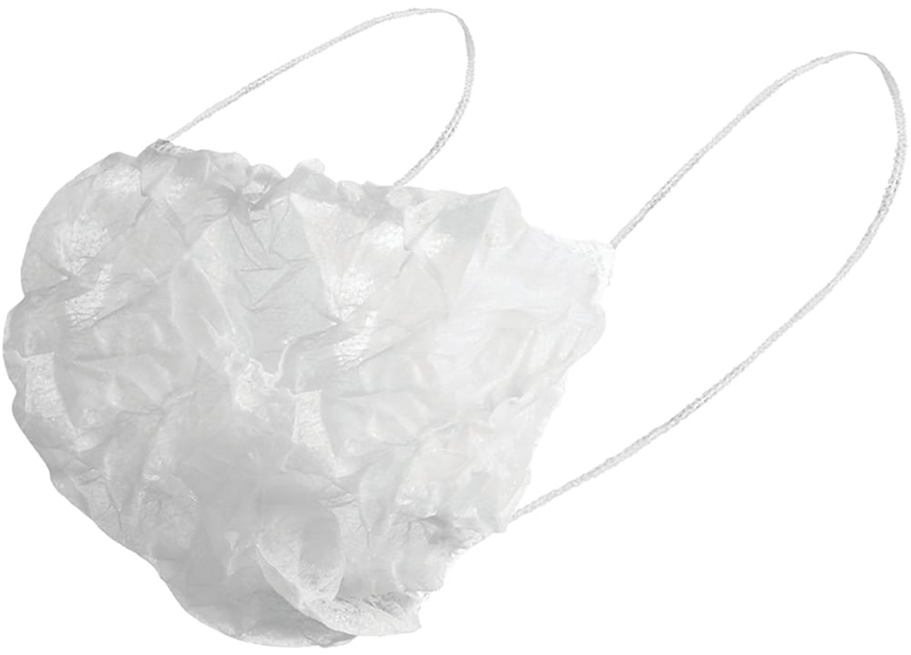 Eagle Beard Cover with Double Loop White (Carton of 1000)