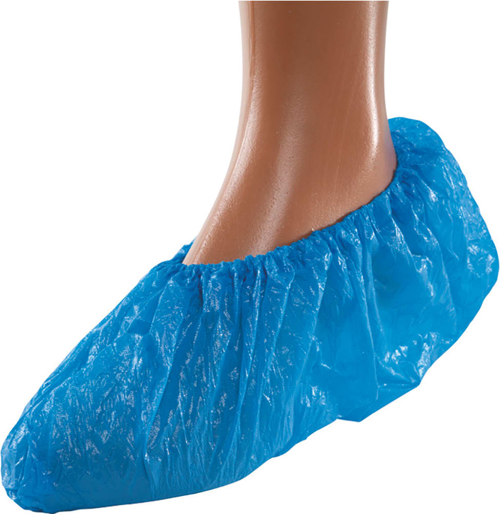 Harveys CPE Overshoes Blue (Pack of 100)