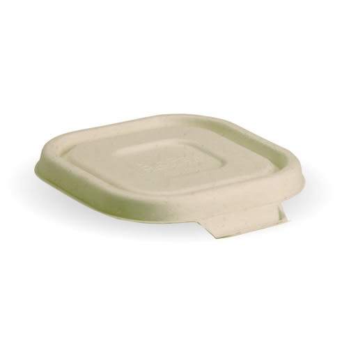 BioPak Natural Plant Fibre Takeaway Lid 280-630ml 600 (Case)