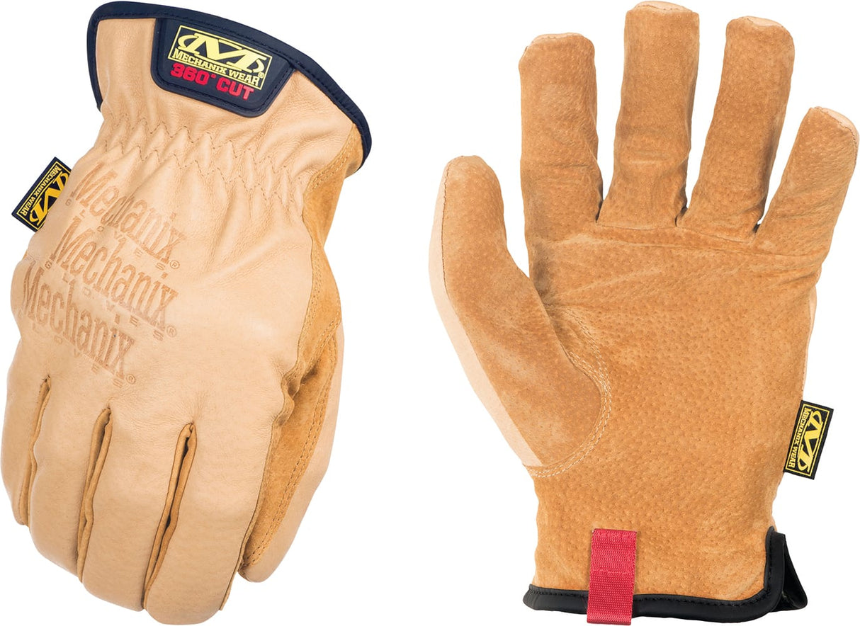 Mechanix leather Driver CR5A9 S-3XL (Pair) - Standard - M