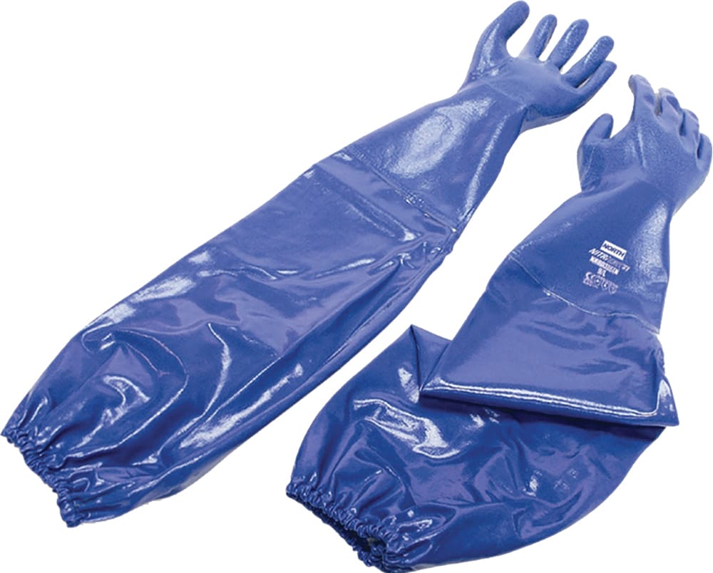 HONEYWELL NITRIKNIT SUPPORTED NITRILE GLOVES 8-11 (Pair) - Standard - 09