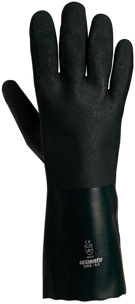 Prosafe Double Dip PVC Gauntlet Gloves 8.5-10.5 (Pair) - Standard - 10X