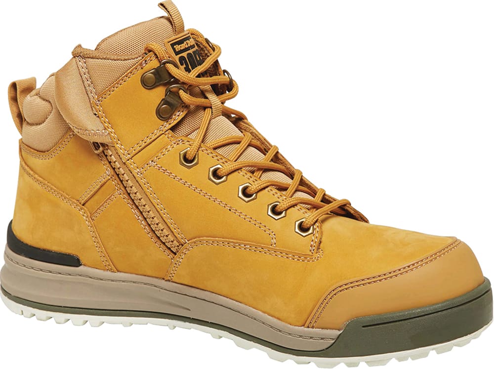Hard Yakka 3056 Zip Sided Boot - Wheat (Size: 13)
