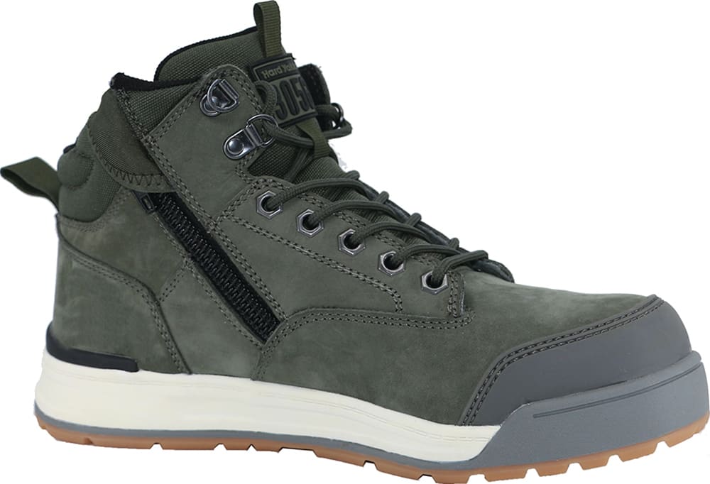 Hard Yakka 3056 - Olive Green 07 - 13 (Pair) - Standard (Size: 13)