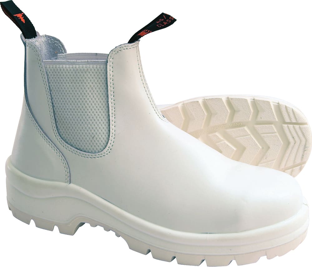 John Bull, 8201 Bianco Elastic Sided Safety Boot 5-13 - Standard (Size: 13)