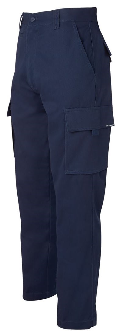 JB's Wear, Mercerised Cargo Pant (Regular Sizes) - Navy (Size: 112)