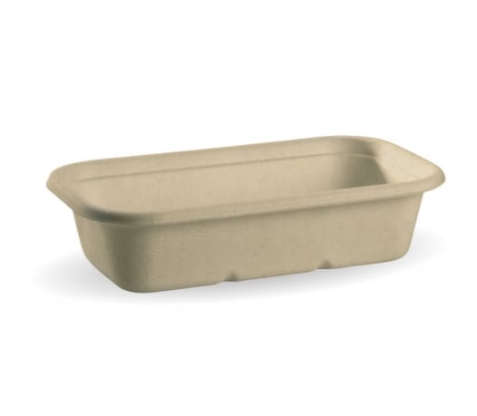 BioPak Natural Plant Fibre Takeaway Base 1000ml 50 (Pack)