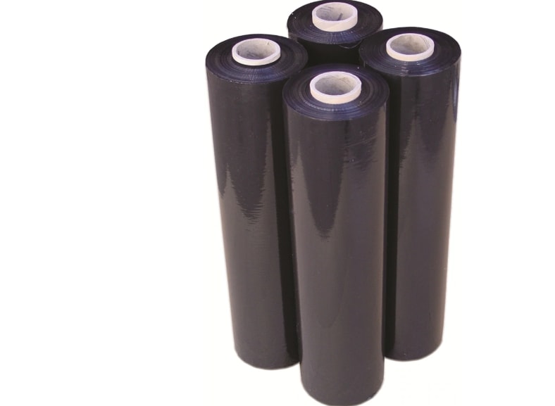 Ipex Hand Stretch Wrap Film Blown Black 17mu 450mm x 400m 1 (Roll)