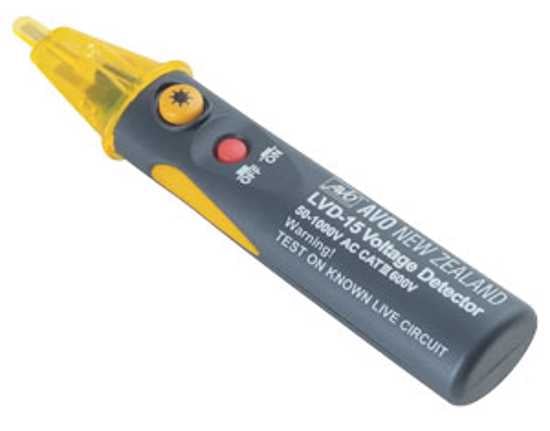 AVO LVD 15 Volt Stick Light & Sound + Torch (Each)