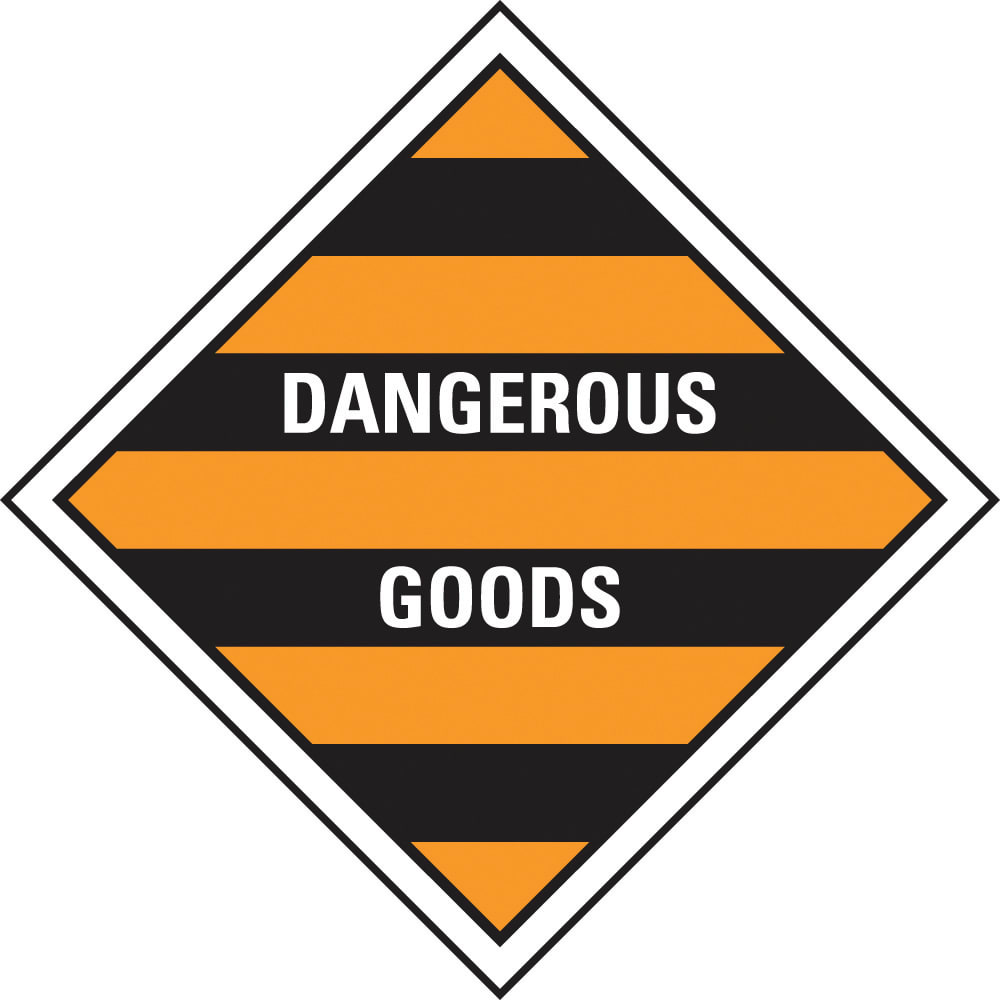Dangerous Goods Sign | Dangerous Goods W400mm x H400mm - Standard