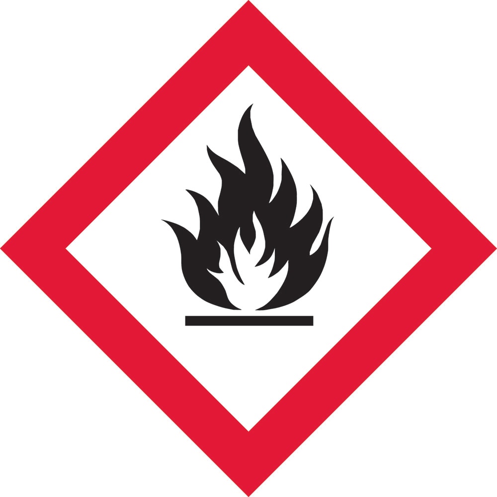 Dangerous Goods Sign | Flammable W295mm x H295mm (Single Sided)