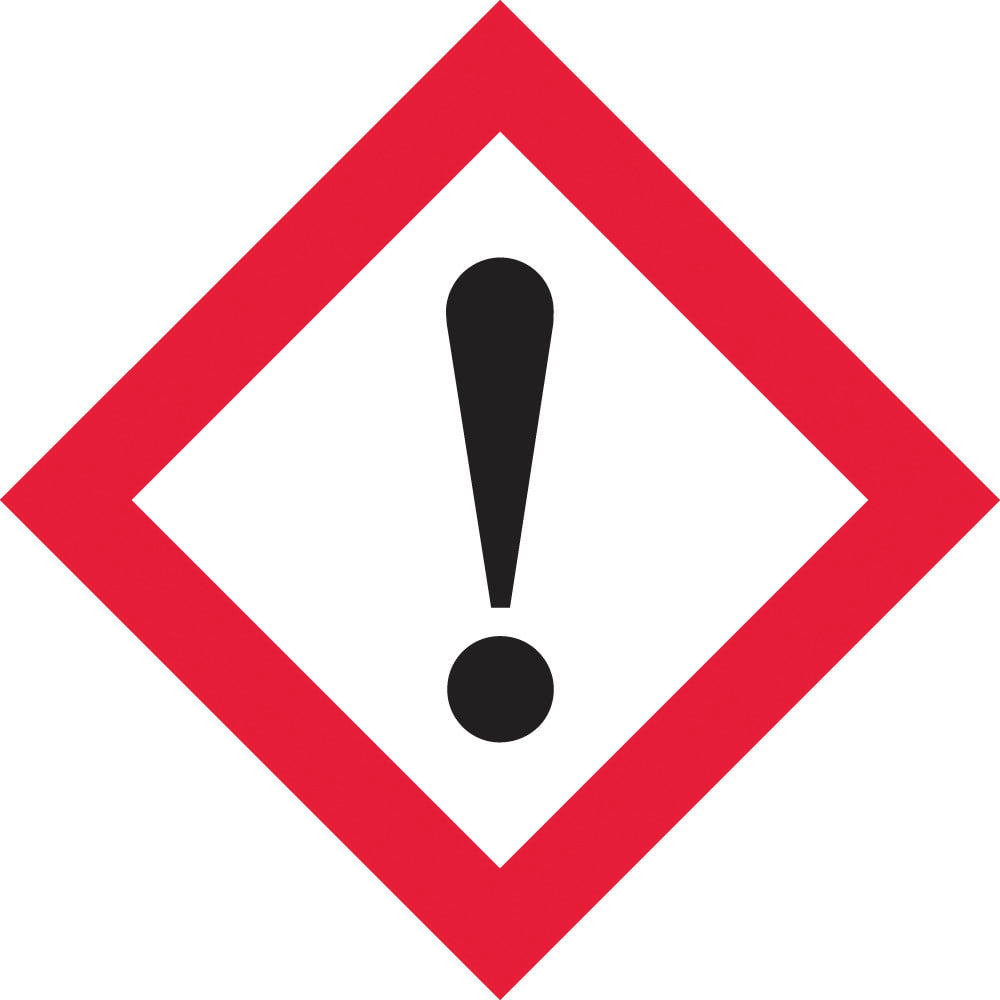 Dangerous Goods Sign | Exclamation Mark Pictogram W400mm x H400mm - Standard
