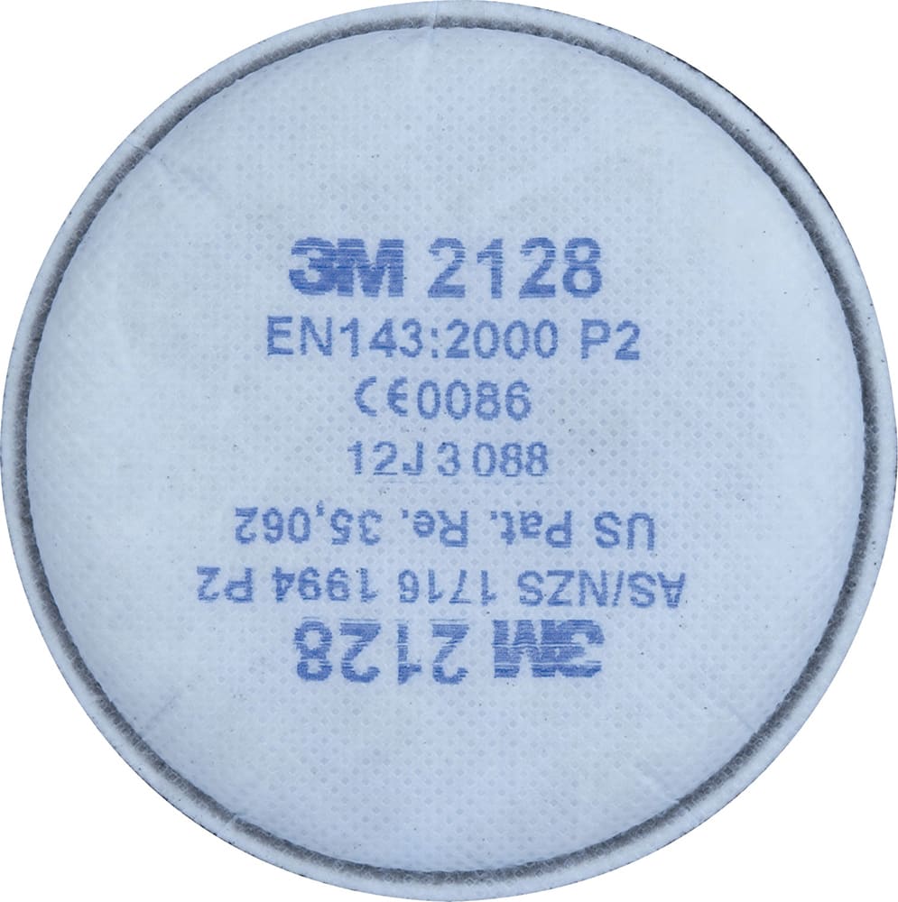 3M Filter 2128, GP2, Nuisance* Org Vapour/Acid Gas (Pair)