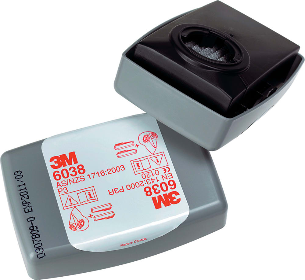 3M ParticulateFilter 6038 P2/P3/HF Nuis* Lvl OV/AG 10 (Box)