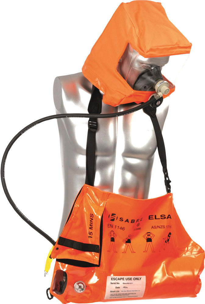 3M Scott ELSA 15 min Escape Cylinder Breathing Set (Set)