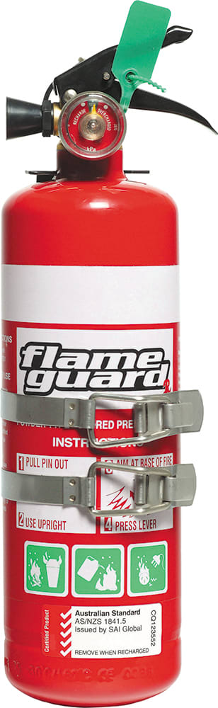 Flameguard 1.0kg ABE Dry Powder Fire Extinguisher (Each)