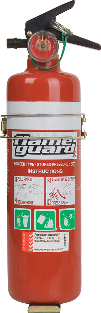 Flameguard 1.5kg ABE Dry Powder Fire Extinguisher