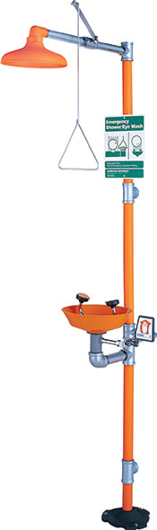 Safety Station with Eye/face wash - w plastic bowl (Each)