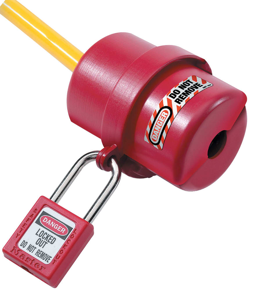 Master Lock 0488 Rotating Electrical Plug Lockout L-76mmX152mm