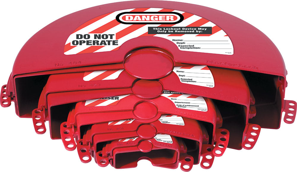 Master Lock 0485 Rotating Gate Valve Lockout 5 (Set)