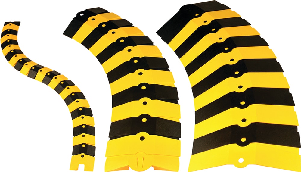 Sidewinder Cable Protector Medium Pkt - Black/YellowBYE - M