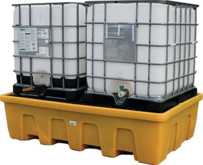 Controlco Double IBC Spill Pallet H575 x W2260 x D1465mm