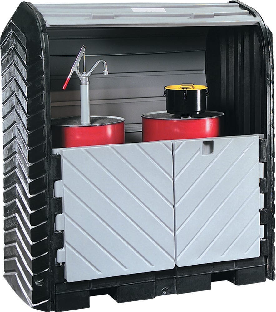 Controlco 2 Drum Roll Top H1879 x W1714 x D1047mm