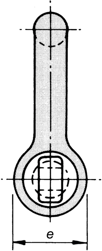 Bullivants Bow Shackle Screw Pin 9.50T WLL 29mm Body Diameter (Each)