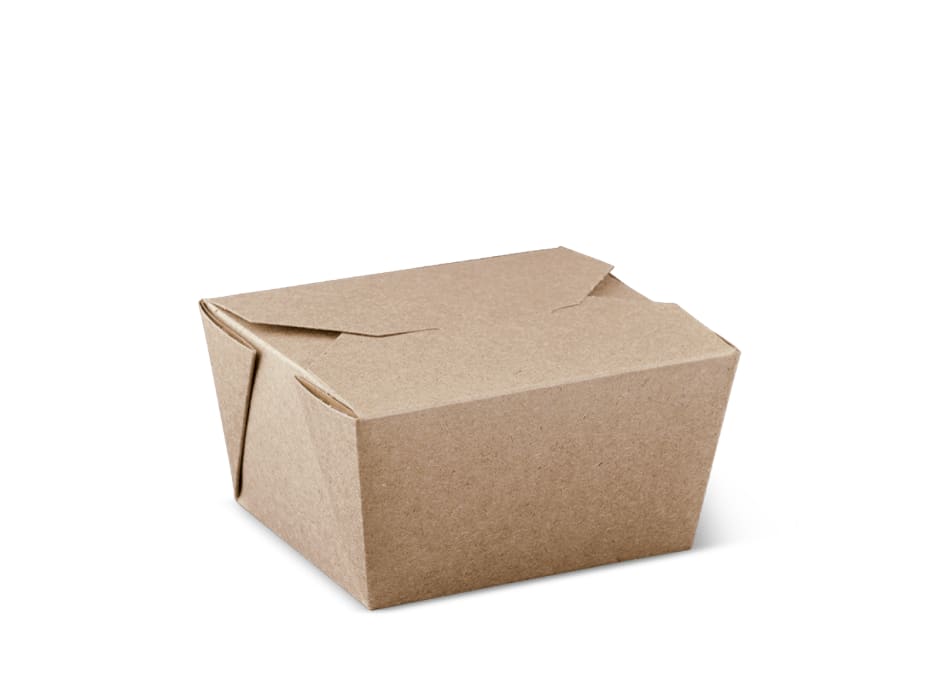 #1 Brown Foodpail 656ml 656ml 50 (Pack)