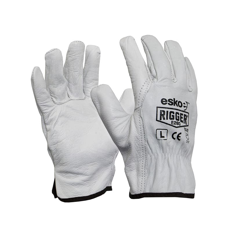Leather Rigger Glove E280 (Pair) - Standard - 2XL