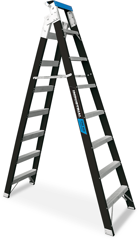 Easy Access Fibreglass Dual Purpose Ladder (8 Step)