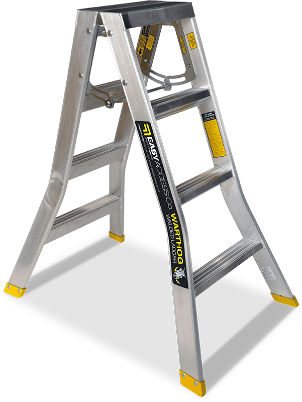 Easy Access Warthog Double Sidestep Ladder (4 Step)