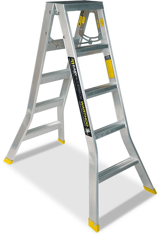 Easy Access Warthog Double Sidestep Ladder (5 Step)